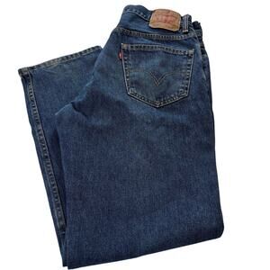 Levis Relaxed Fit 550, Mens 34x32, Straight Leg, 100% Cotton